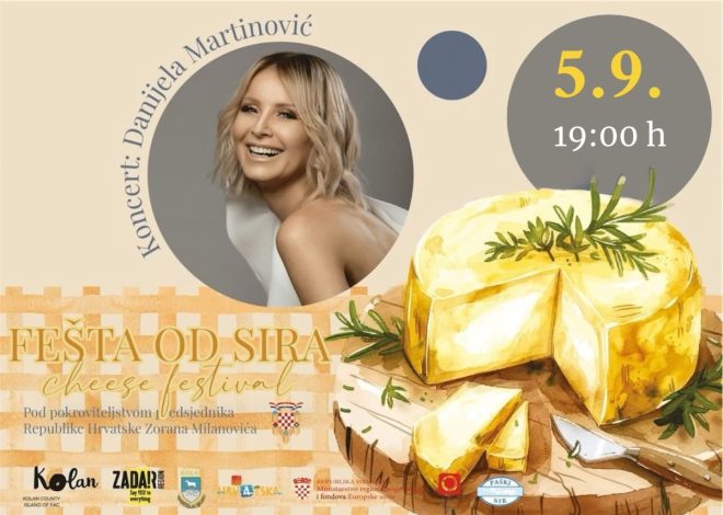 Najslasnija fešta na otoku: Fešta od sira u Kolanu u petak, 5. rujna