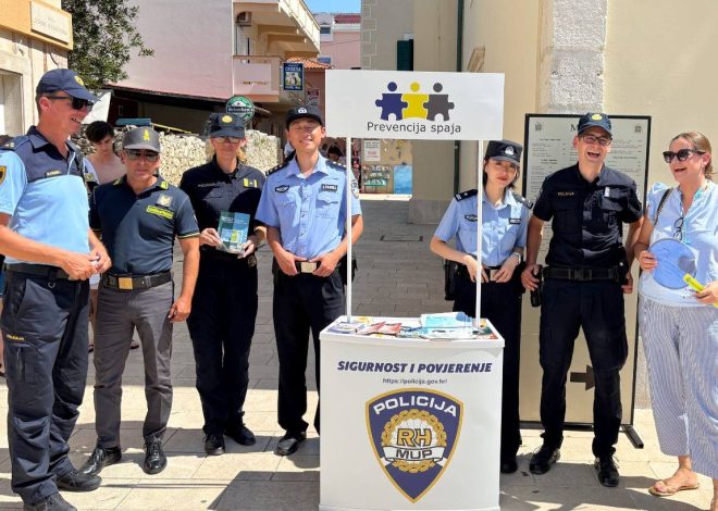 Uspješna međunarodna policijska suradnja u Novalji