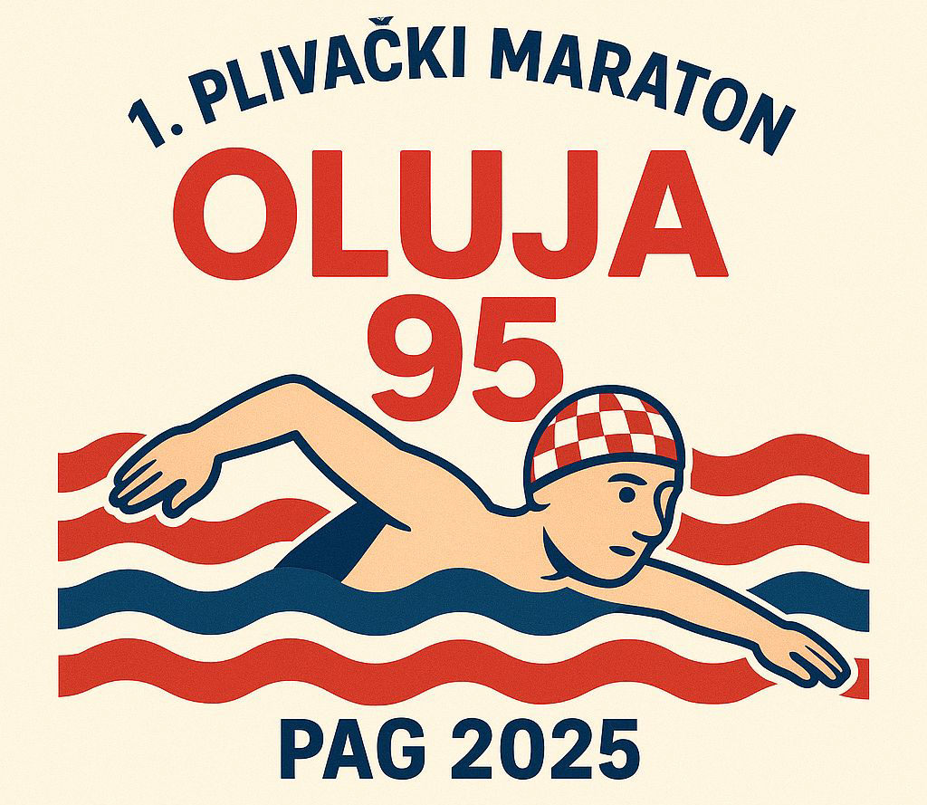 Pag domaćin 1. Plivačkog maratona „Oluja ‘95“: Sportski događaj u čast 30. obljetnice VRO Oluja