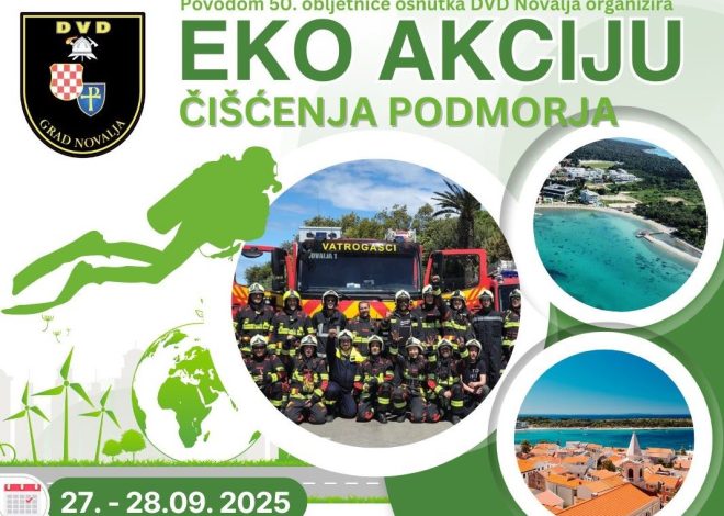 Novalja: Eko akcija čišćenja podmorja