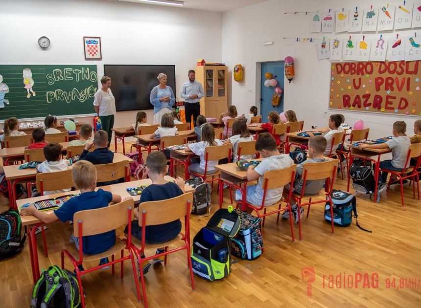 Počela nova nastavna godina; u Pagu 24 prvašića