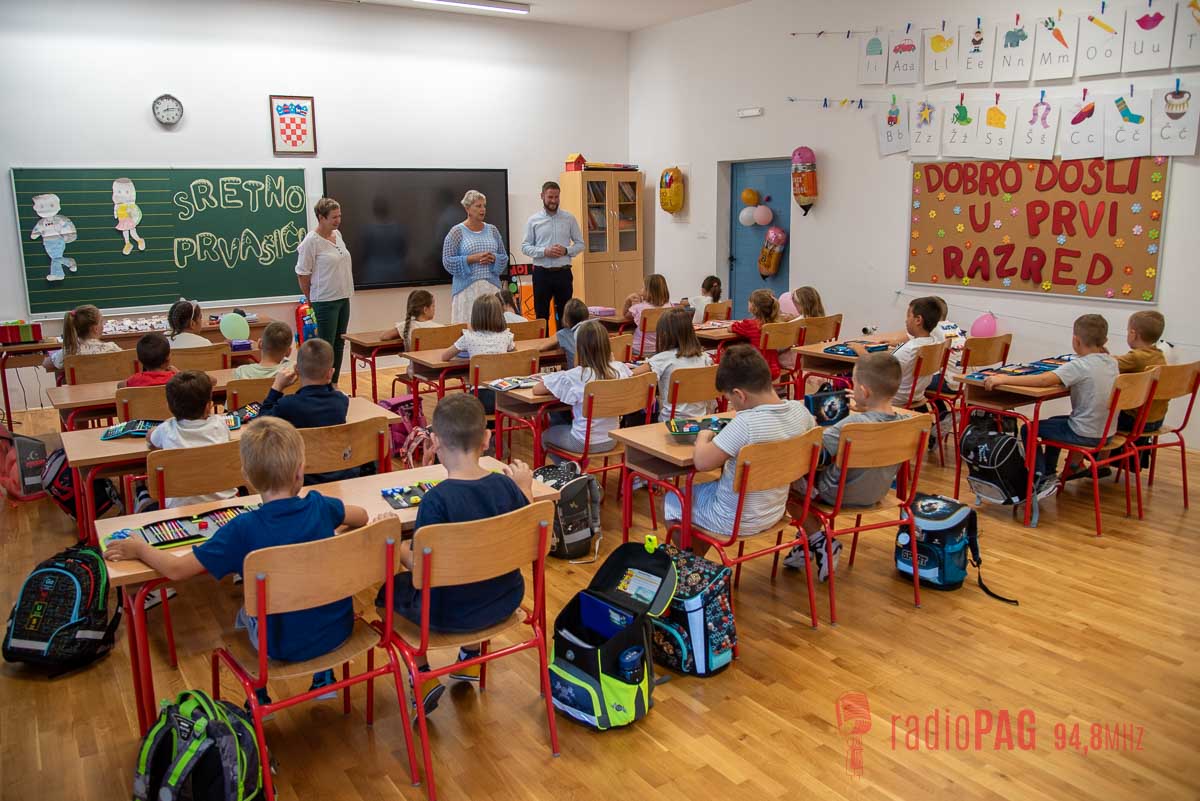 Počela nova nastavna godina; u Pagu 24 prvašića