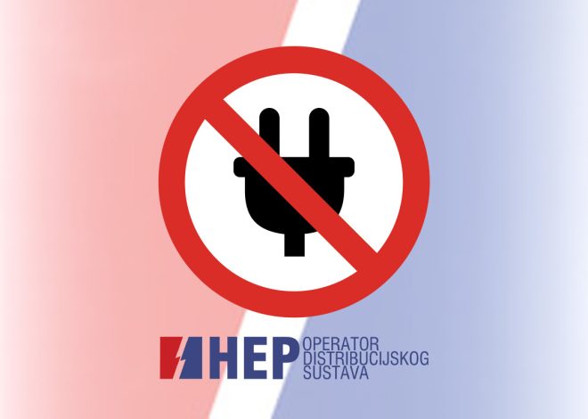 Pag: Radovi na elektroenergetskoj mreži.