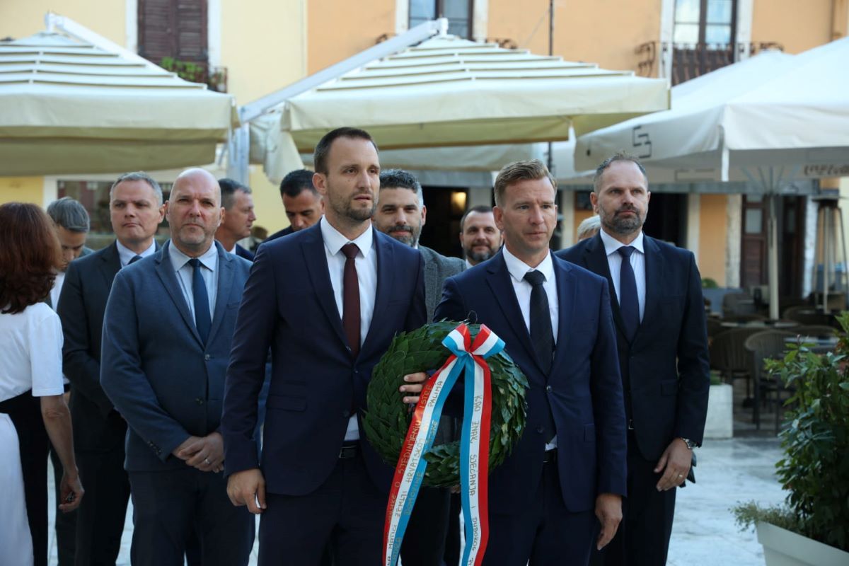 Zadar obilježio 82. obljetnicu donošenja Odluke o sjedinjenu Istre, Rijeke, Zadra i otoka s Hrvatskom