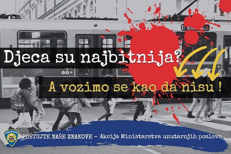Akcija MUP-a „Poštujte naše znakove“ u 2025./2026. školskoj godini