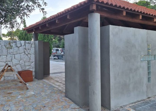 Povljana: Nastavak radova na uređenju mjesnog groblja