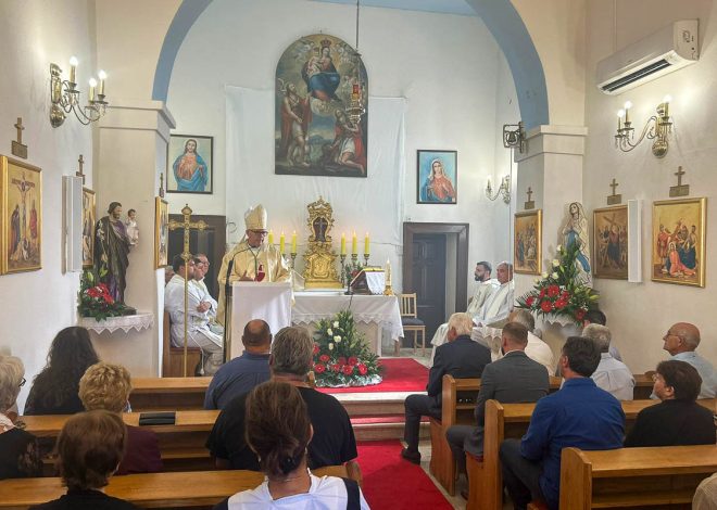 Nadbiskup Zgrablić na blagdan sv. Jeronima predvodio misno slavlje u Vlašićima