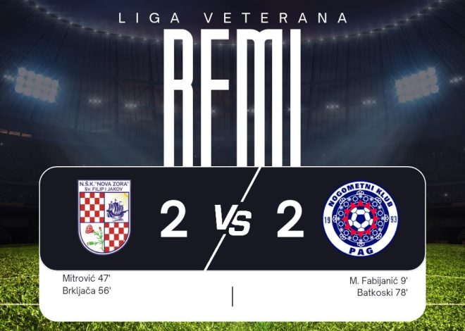 Veterani NK Paga nastavljaju niz bez poraza