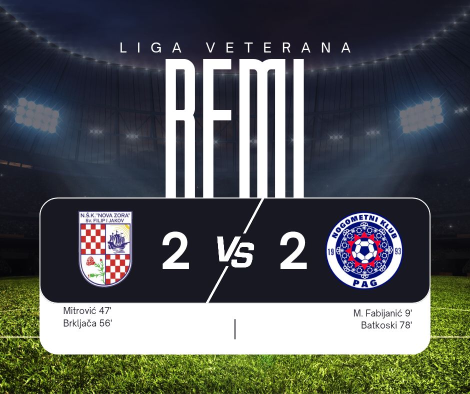 Veterani NK Paga nastavljaju niz bez poraza