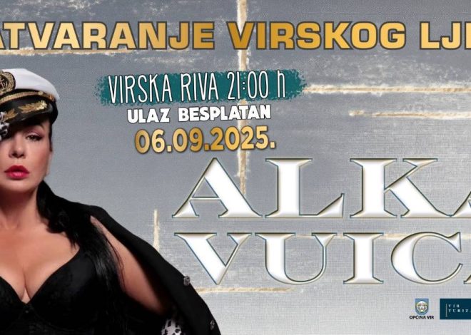 Alka Vuica za kraj “Virskog Ljeta”
