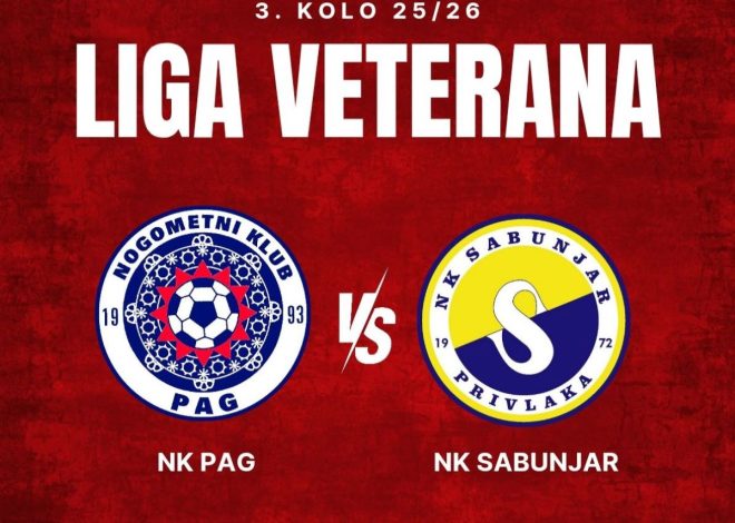 3. ovosezonska pobjeda veterana NK Paga