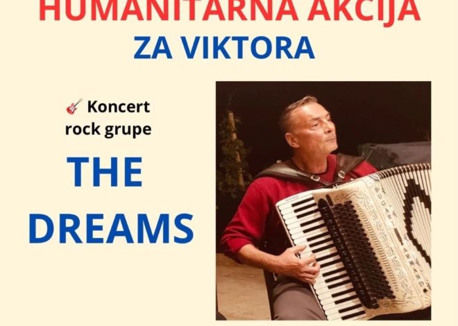 Humanitarna večer za Viktora u Novalji