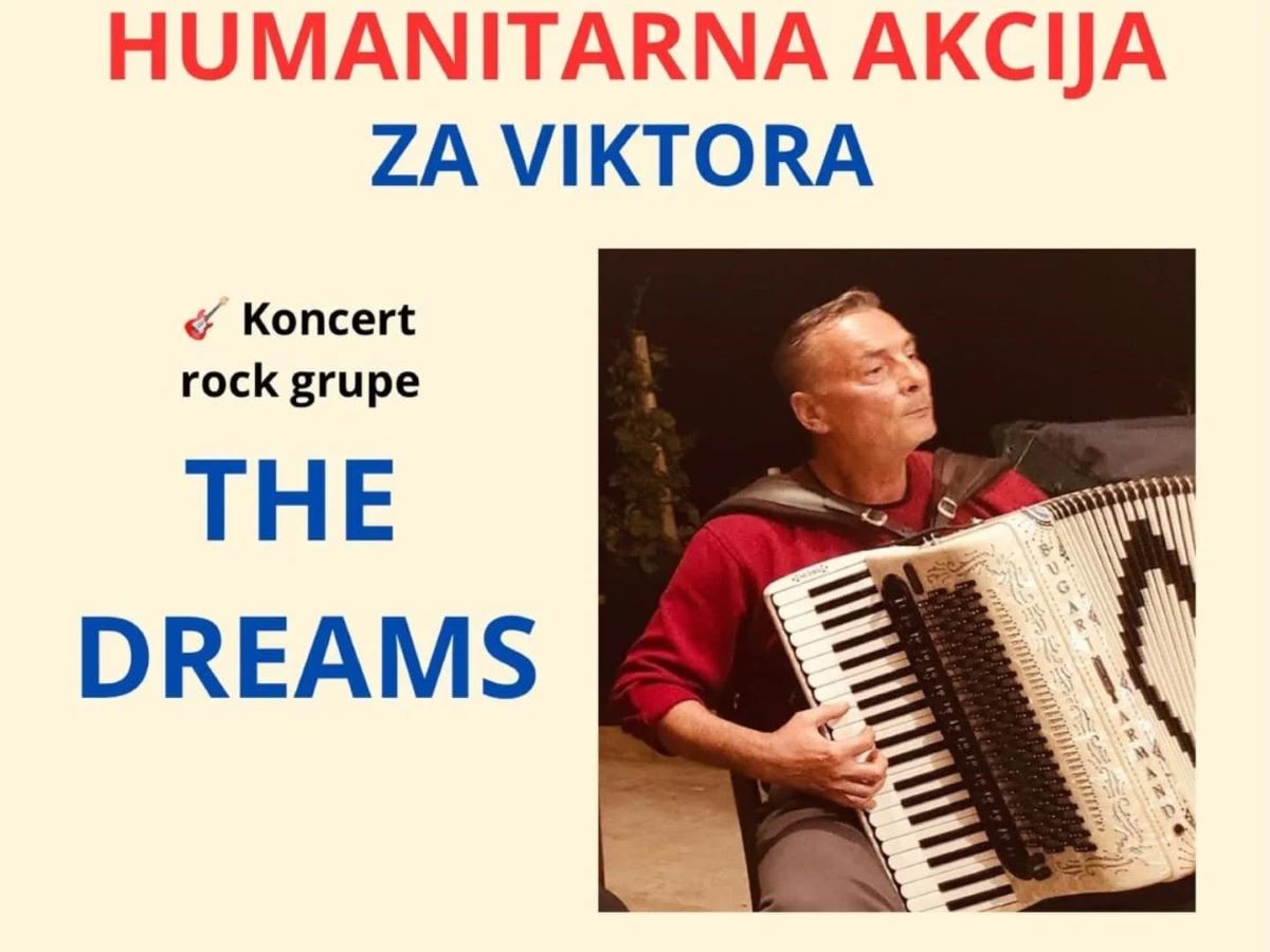 Humanitarna večer za Viktora u Novalji