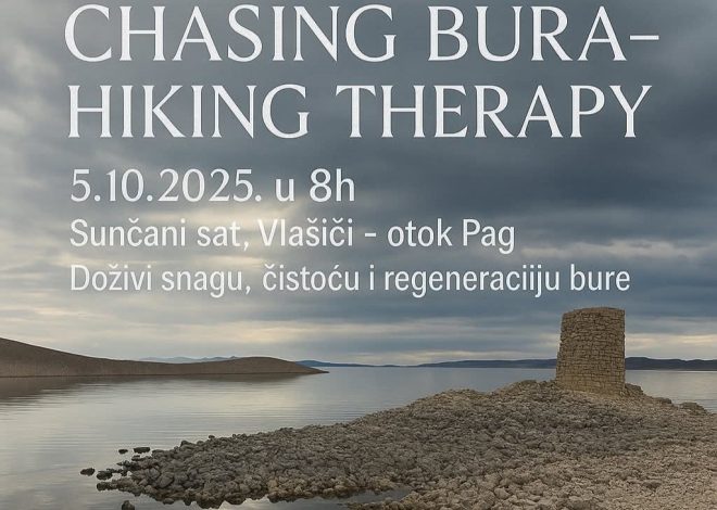 Chasing Bura – Hiking Therapy do Sunčanog sata