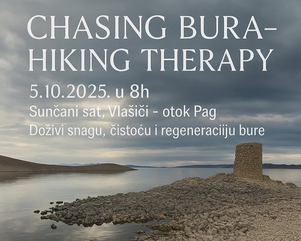 Chasing Bura – Hiking Therapy do Sunčanog sata