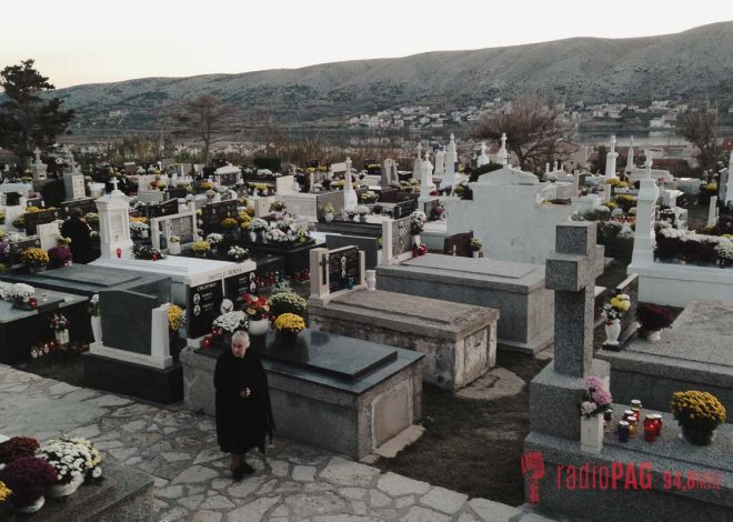 Navršilo se 200 godina od utemeljenja Gradskog groblja Sv. Karin u Pagu