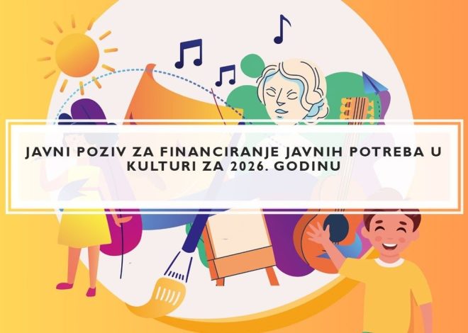 Javni poziv za financiranje javnih potreba u kulturi Općine Kolan za 2026. Godinu