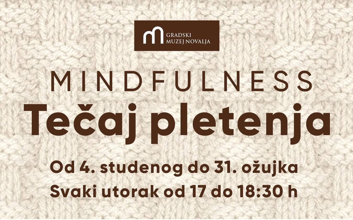 Zimske mindfulness radionice pletenja u Gradskom muzeju Novalja