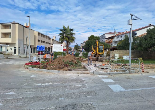 Počela sanacija opasnog križanja kod škole Pag