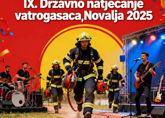 IX. Državno natjecanje vatrogasaca u Novalji – subota, 11. listopada 2025.