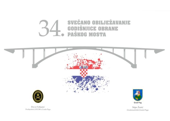Obilježavanje 34. godišnjice obrane Paškog mosta