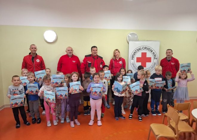 Slikovnica Hrvatskog Crvenog križa, Neobično putovanje, predstavljena u Viru