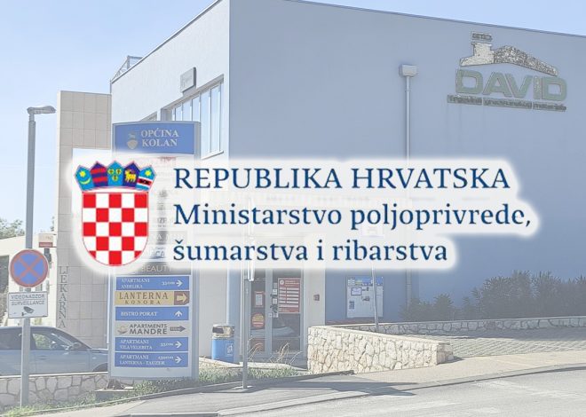 Obavijest o početku rada izdvojenog ureda Ministarstva poljoprivrede, šumarstva i ribarstva, Uprave za stručnu podršku razvoju poljoprivrede, Područne službe za stručnu podršku Zadar u Mandrama