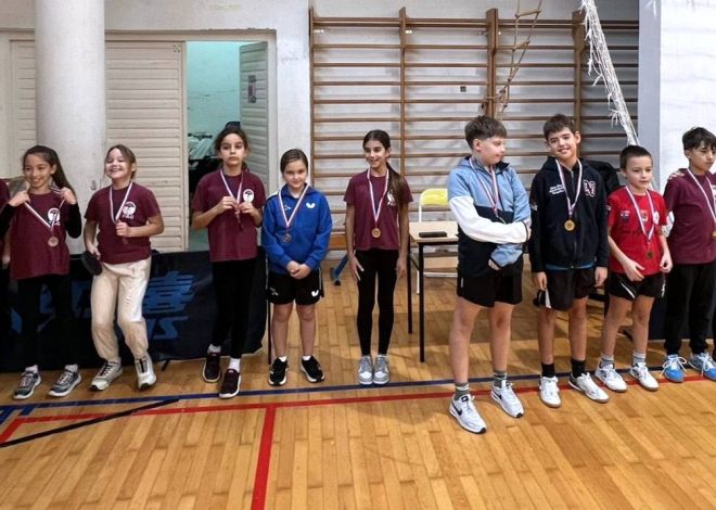 U Pagu se održao 2. regionalni turnir u stolnom tenisu za mlađe kategorije