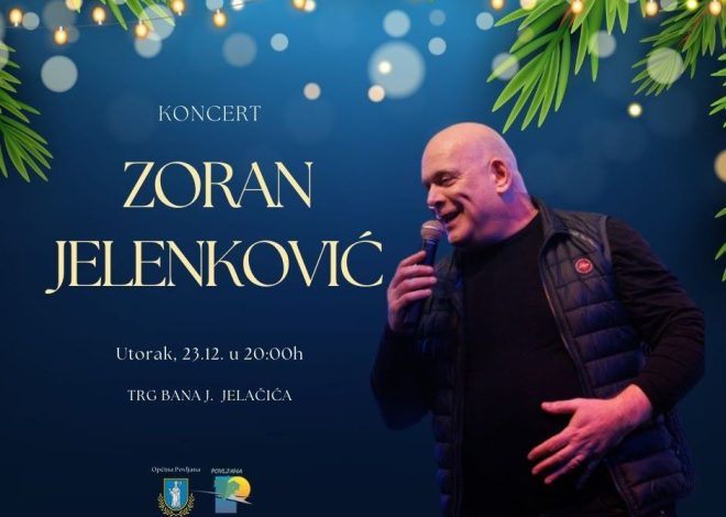 Koncert Zorana Jelenkovića na Adventu u Povljani