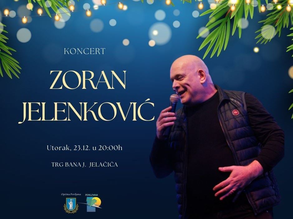 Koncert Zorana Jelenkovića na Adventu u Povljani