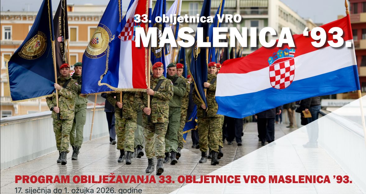 Obilježavanja 33. obljetnice Vojno-redarstvene operacije Maslenica ’93