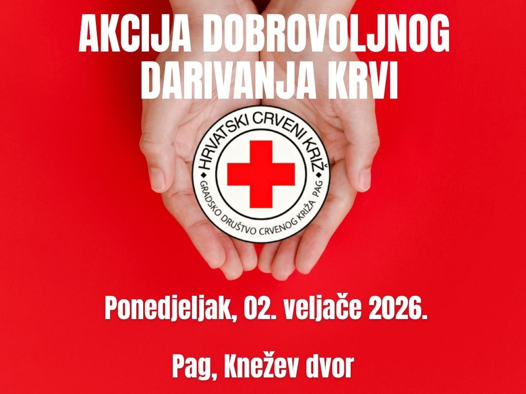 Akcija dobrovoljnog darivanja krvi u Pagu