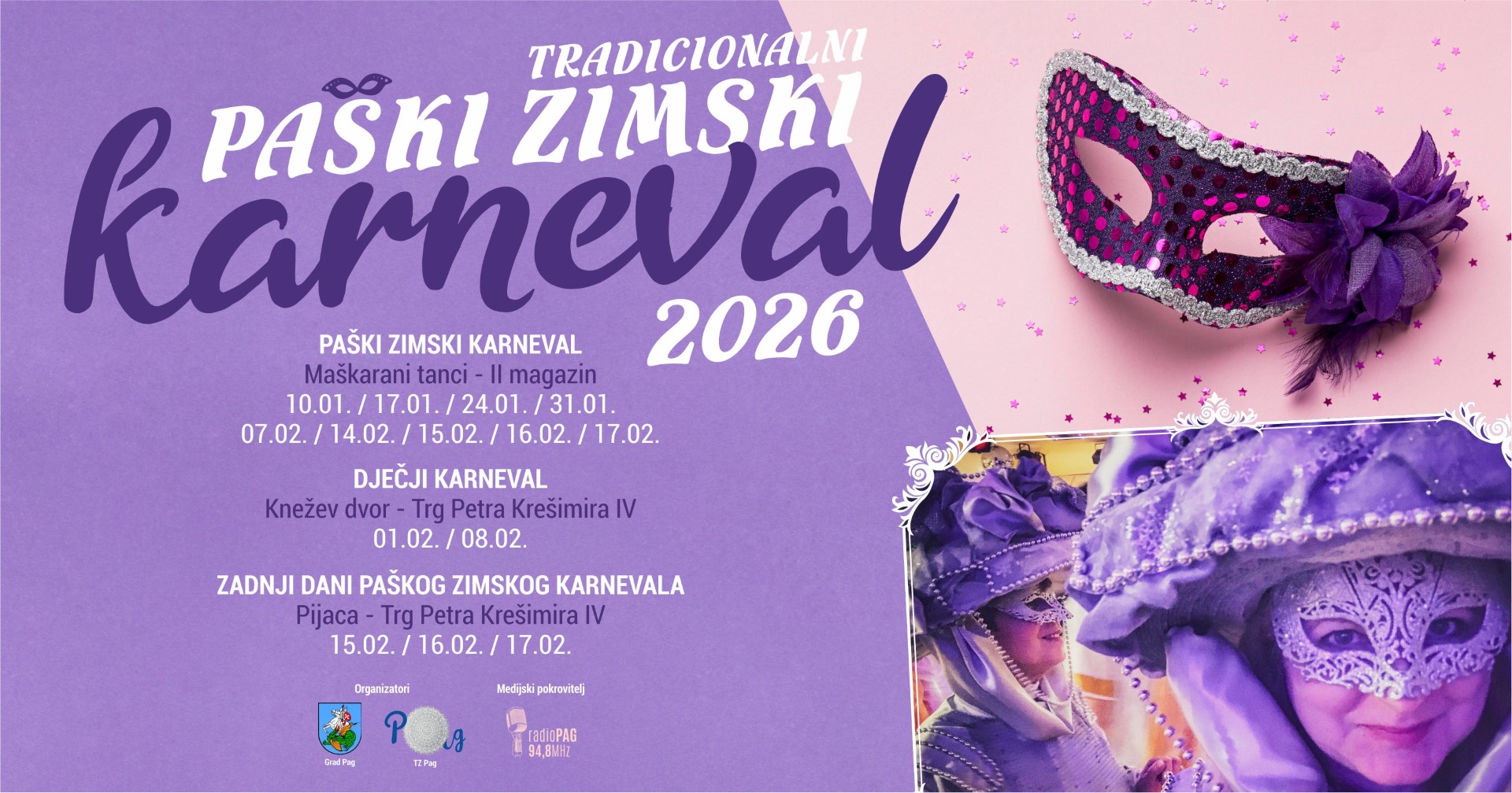 Paški zimski karneval 2026.
