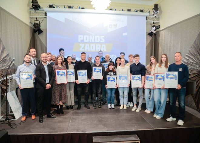 Dodijeljene nagrade najboljim sportašima Zadarske županije za 2025. godinu