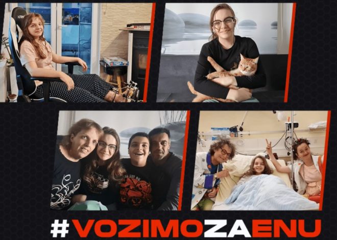 Race2help – Vozimo za Enu
