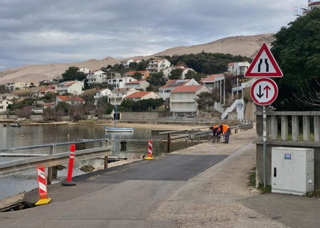 Obavijest o interventnim radovima na kanalizacijskoj mreži u gradu Pagu
