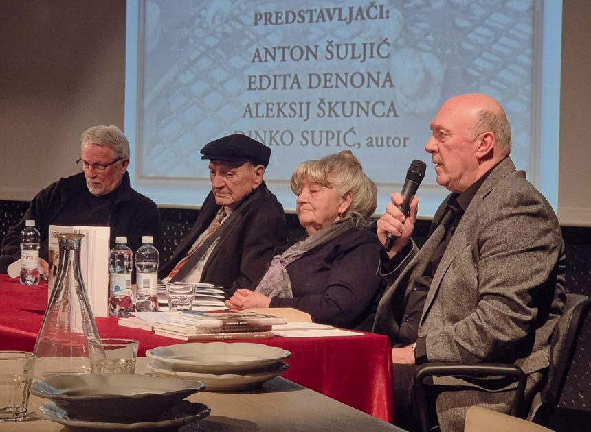 Predstavljena knjiga „Domovina paštroć“ Dinka Supića