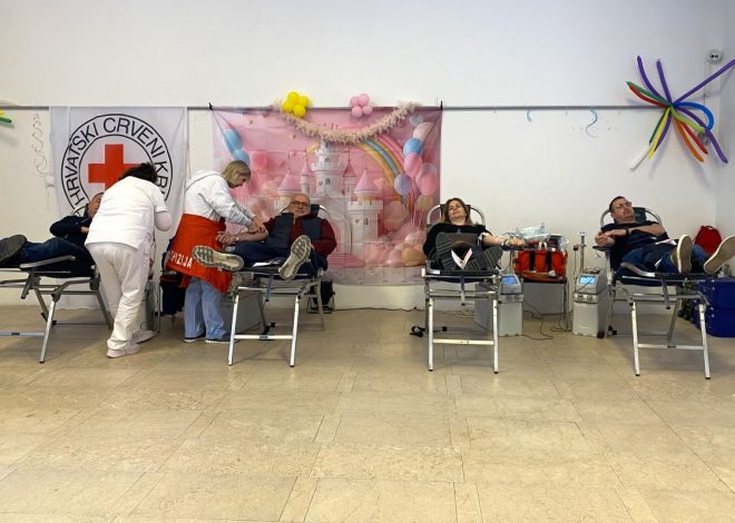Pag: Održana akcija Dobrovoljnog davanja krvi