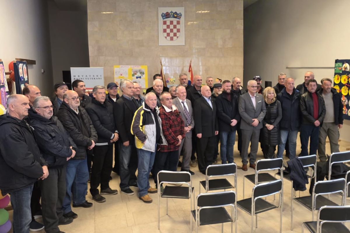 Pag: Osnovana Udruga hrvatskih ratnih veterana Paški most ’91