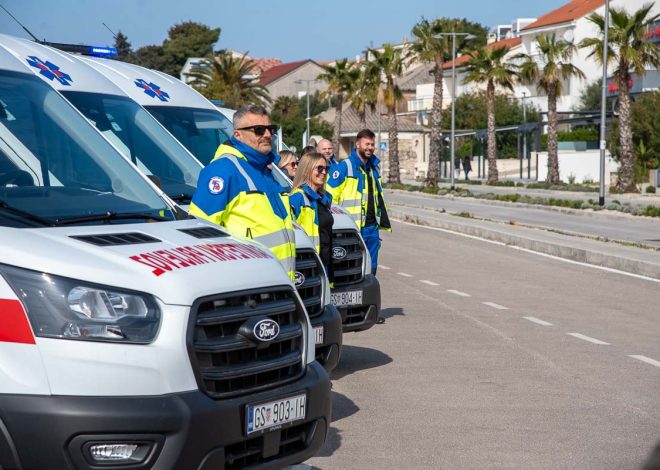 Novalja dobila dva nova sanitetska vozila