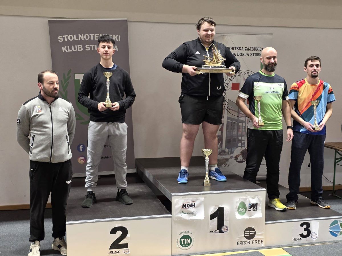 Mate Kurilić u finalu 7. Memorijala Drage Čordaša u Donjoj Stubici