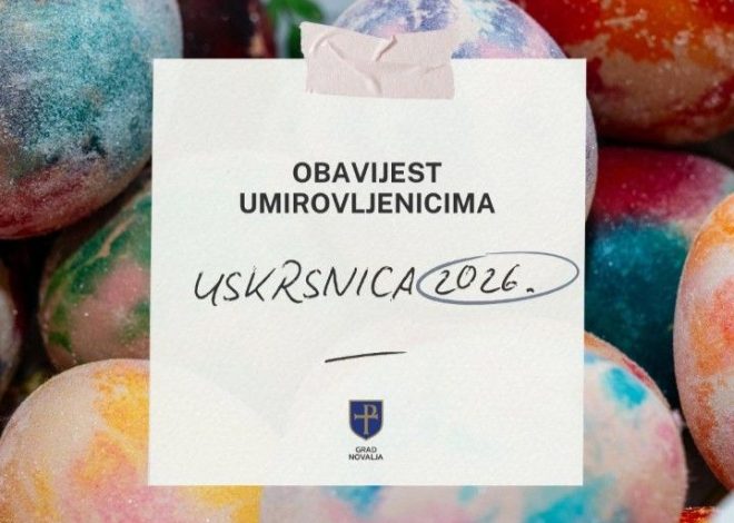 Novalja: Uskrsnice za umirovljenike