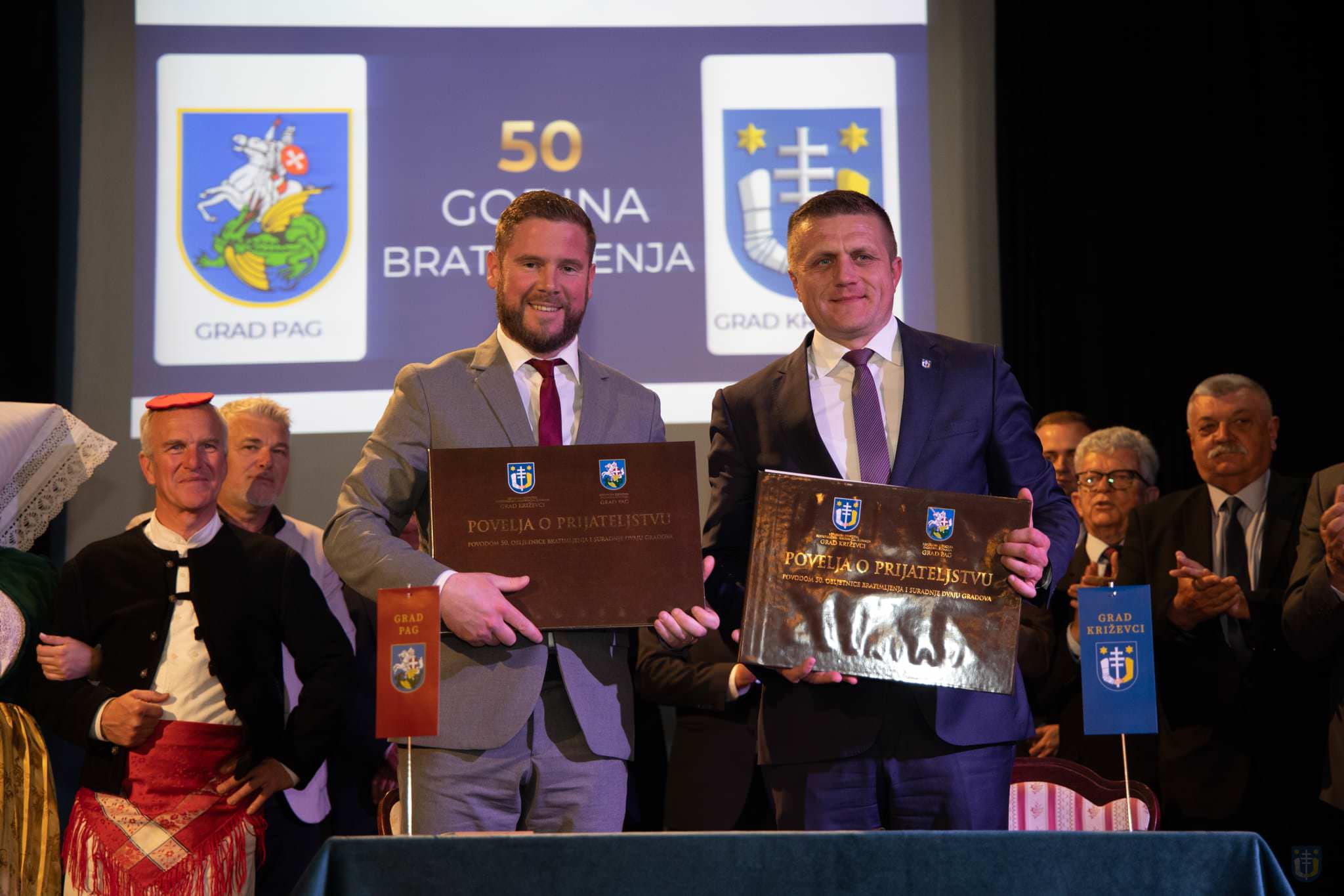 Izaslanstvo Grada Paga sudjelovalo na svečanoj sjednici Grada Križevaca