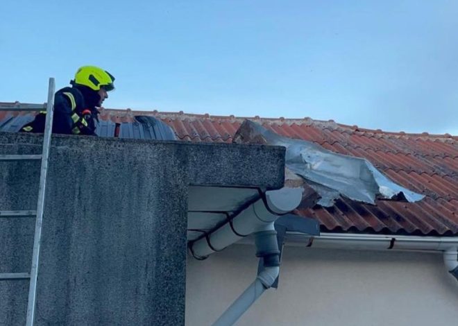 Buran ožujak za paške vatrogasce