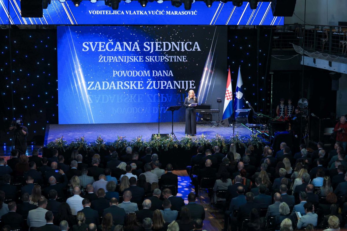 Održana svečana sjednica Zadarske županije