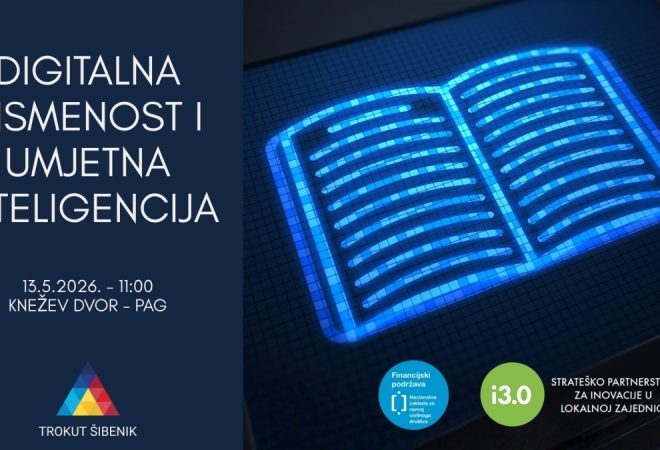 Pag: Edukacija o digitalnoj pismenosti, umjetnoj inteligenciji i sigurnosti na internetu u okviru programa „Potencijali zajednice“
