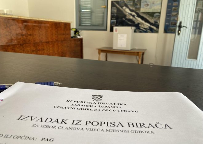 Članice i članovi vijeća mjesnih odbora s područja Grada Paga nakon izbora