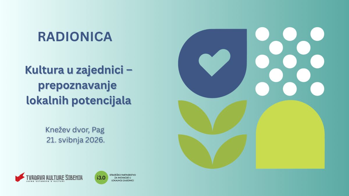 Pag: Radionica „Kultura u zajednici – prepoznavanje lokalnih potencijala“