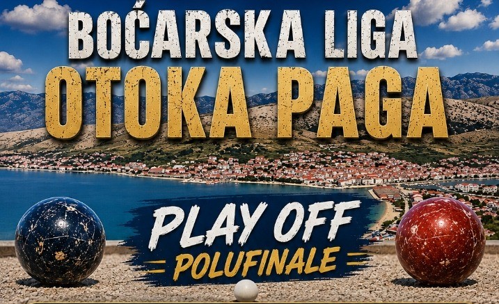 Boćarska liga otoka Paga ulazi u završnicu