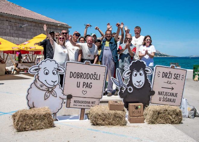 Tri dana vune na otoku Pagu